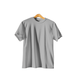 Women’s Plain Grey T-shirt | Boyfriend Fit